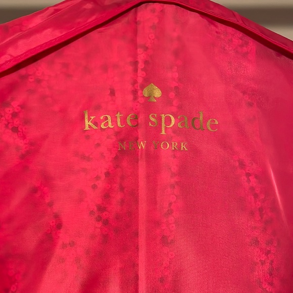 NWT Kate Spade Blush Pink Sequin Fit & Flare Dress - Picture 7 of 9